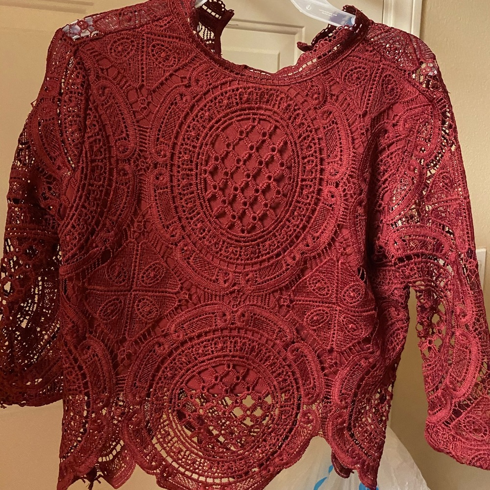 lace blouse